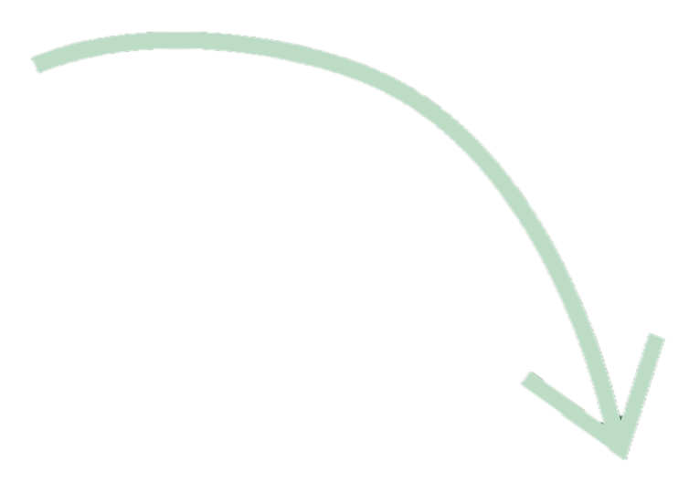 An arrow indicating the search button